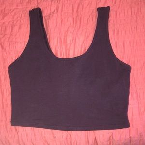 Garage Tops - GARAGE Purple crop top Garage Tops - GARAGE Purple crop top